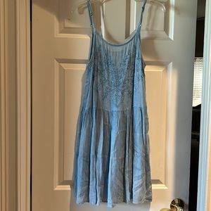 Blue dress/beach coverup in size small from Be Beach